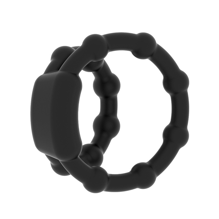 Dual Dotted Penis Ring Silicone Male Sex Toy Cock Rings