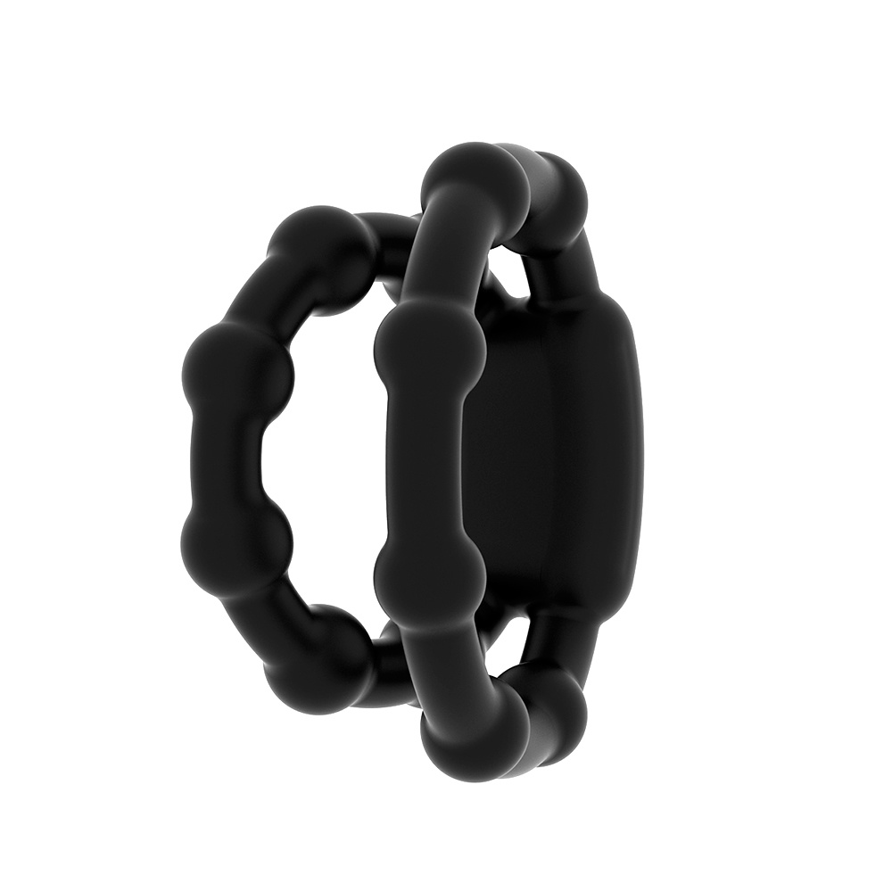 Dual Dotted Penis Ring Silicone Male Sex Toy Cock Rings