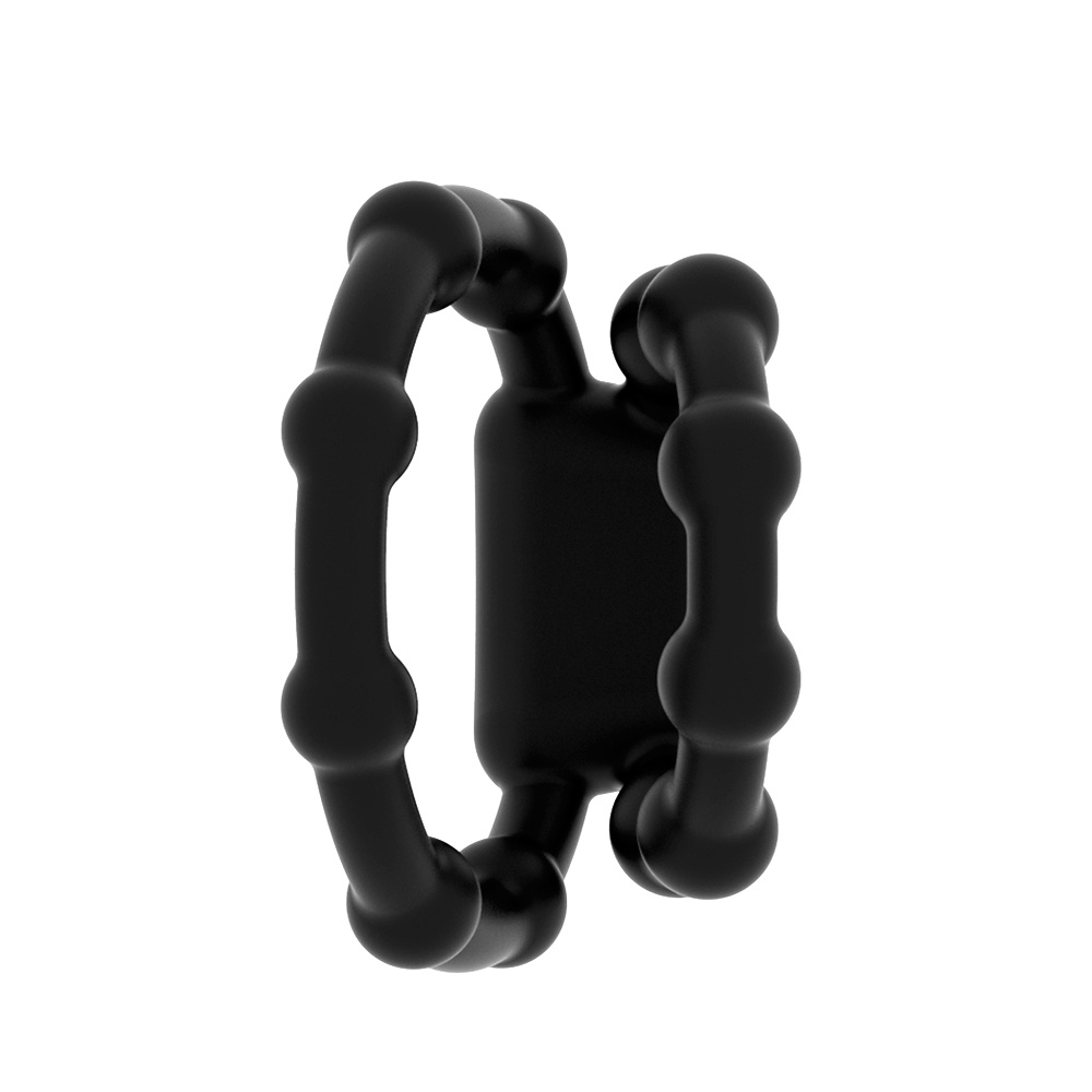 Dual Dotted Penis Ring Silicone Male Sex Toy Cock Rings