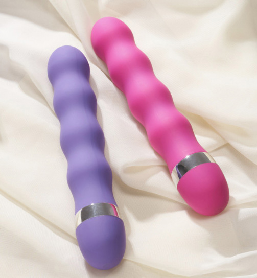 Threaded female massage vibrator penis toys