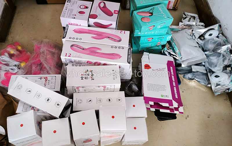 9 boxes of pornographic toys vibrators packed and shipped to the United States