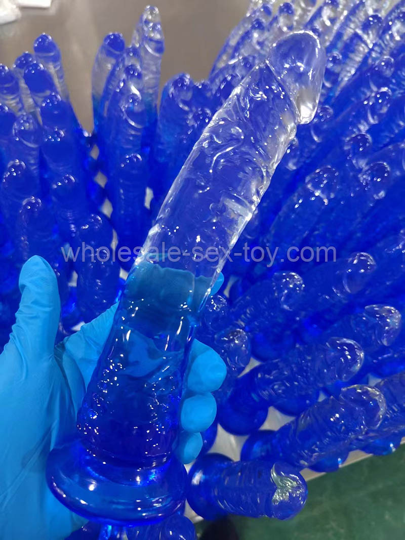 Crystal color changing dildos made to order in Australia