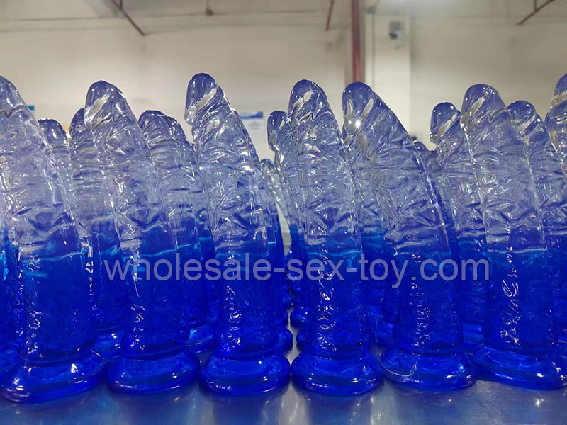 Crystal color changing dildos made to order in Australia