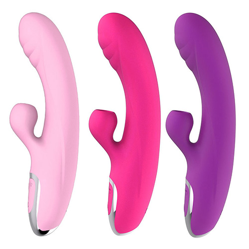 woman g-spot sucking vibrator adult sex toy