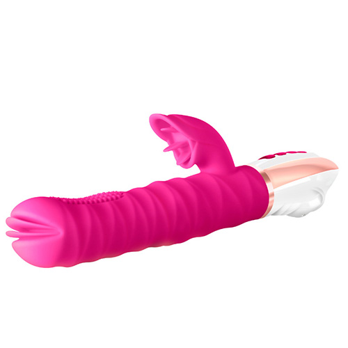 woman turn bead thrusting vibrator sex toy