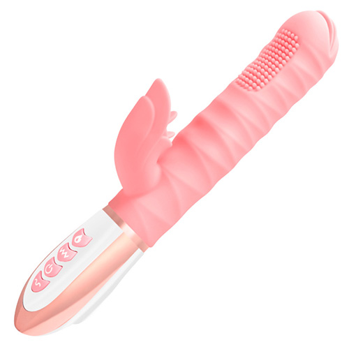 woman turn bead thrusting vibrator sex toy