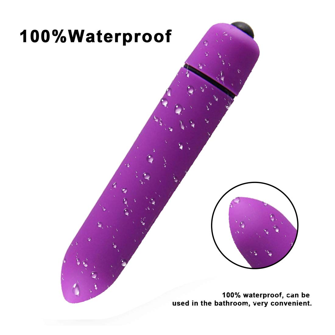 Waterproof Mini Powerful Bullet Vibrantor with 10 Speed Women sex toys