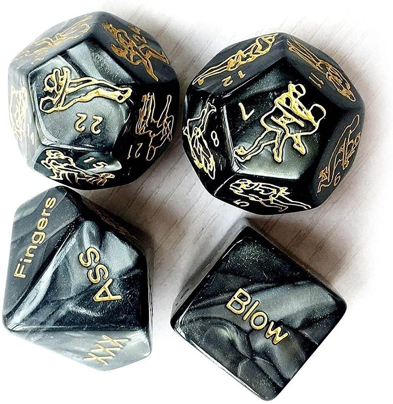 Sex Dice Games Role Playing Dice Romantic Positions Game Dice for Couples Humour Dice Toys for Adult