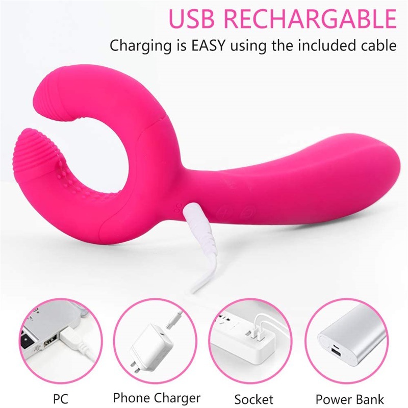 G-Spot Rabbit Dildo Vibrator Adult Sex Toys Clitoris Vagina Penis Stimulator Massager Sex Things