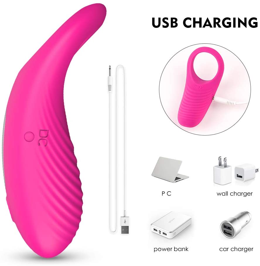 Wholesale Vibrating Cock Ring Silicone Vibration Sex Toy for Male Couples