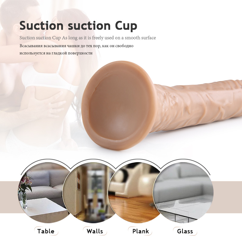 Male Artifical penis Jelly Dildo Suction Cup Dildo sex toys