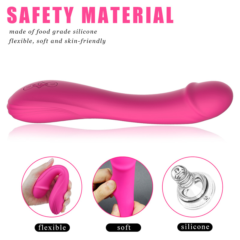 Dildo Vibrator for Women Clitoris G Spot Stimulator Silicone Vibrator Masturbator