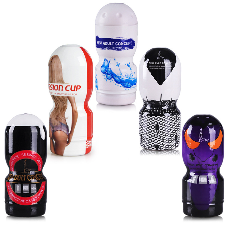 Men masturbator beer airplane cup massage silicone entity mold doll