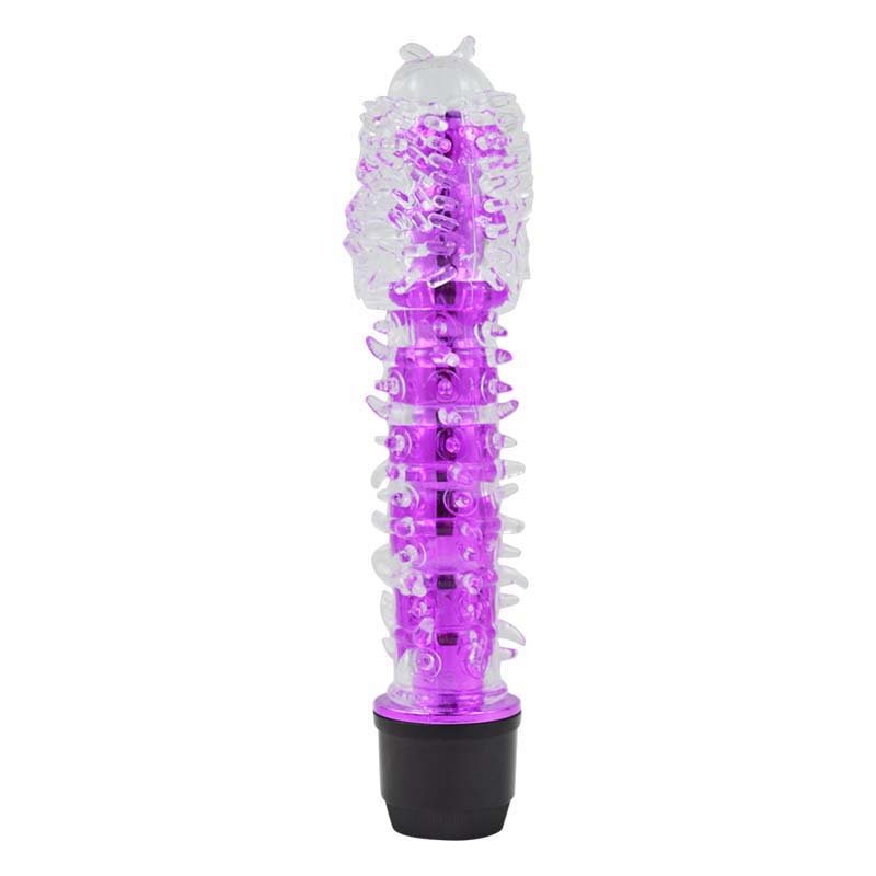 Crystal vibrator with thorn single shock female masturbation AV massager