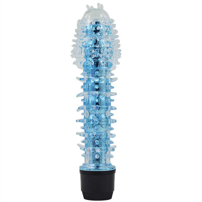 Crystal vibrator with thorn single shock female masturbation AV massager