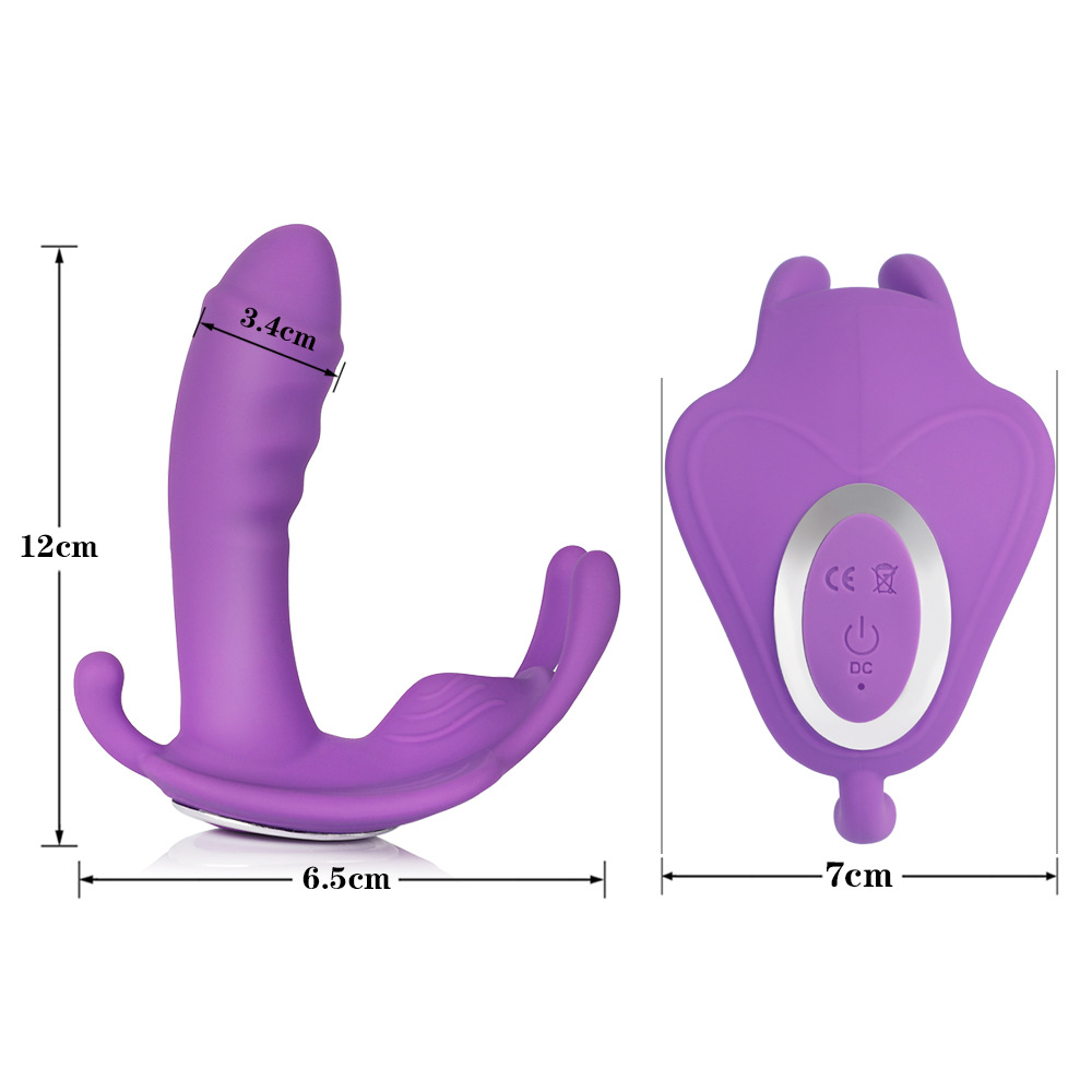 Female wear butterfly penis wireless remote control vibrator fun vibrating egg