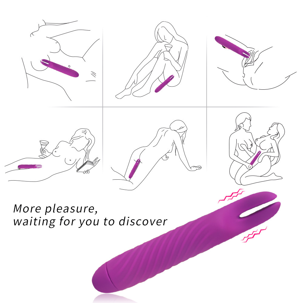 Wholesale adult toys charging G-spot vibration female massage AV teaser stick