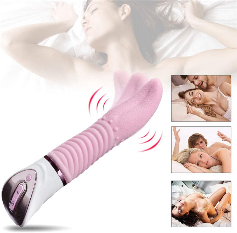 Wholesale adult toys tongue cunnilingus masturbator women clitoral vibrator