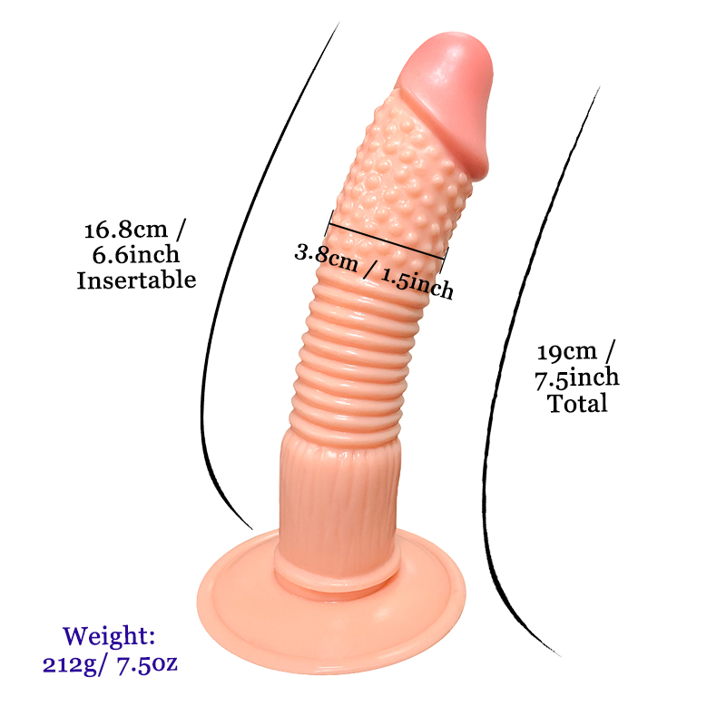 Supply Alien Spike Dildo Slender G-spot Phallus Back Court Anal Plug Anal Manufacturer