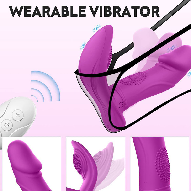 Vibrator wearable wireless remote control vibrator clitoris masturbation massage