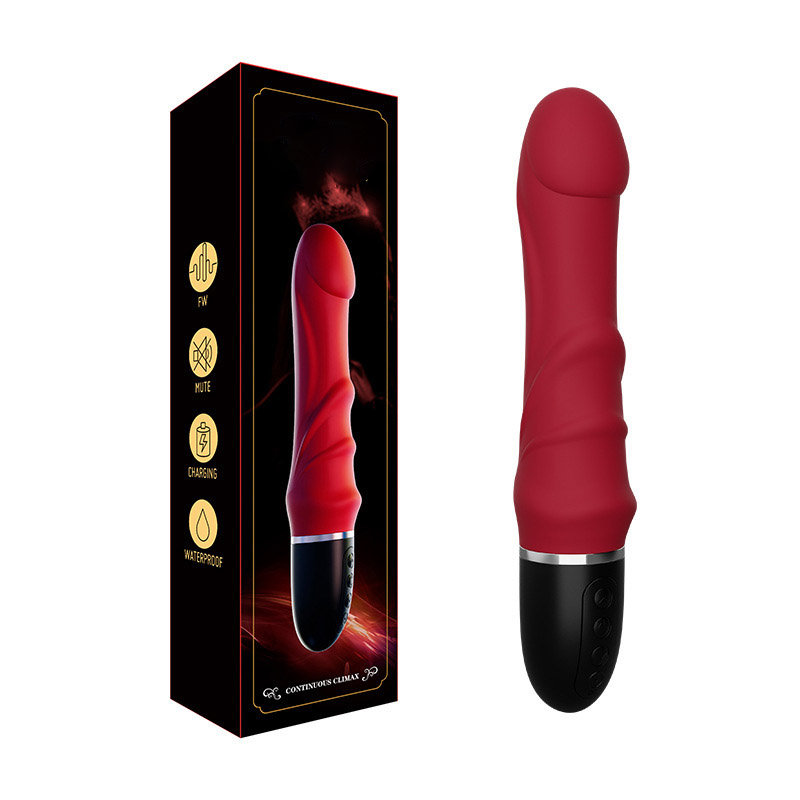 10-frequency rechargeable vibrator female masturbator massage AV stick