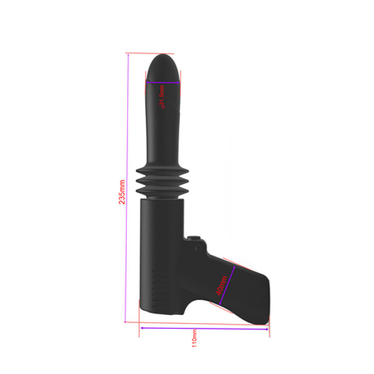 Automatic penis telescopic cannon massage vibrator masturbation device adult sex toy