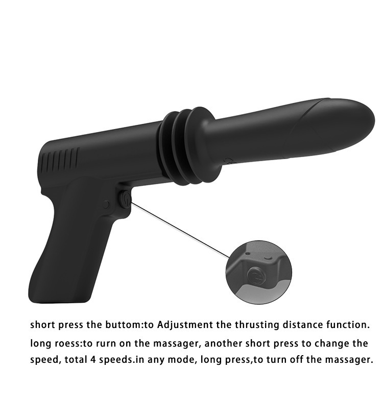 Automatic penis telescopic cannon massage vibrator masturbation device adult sex toy