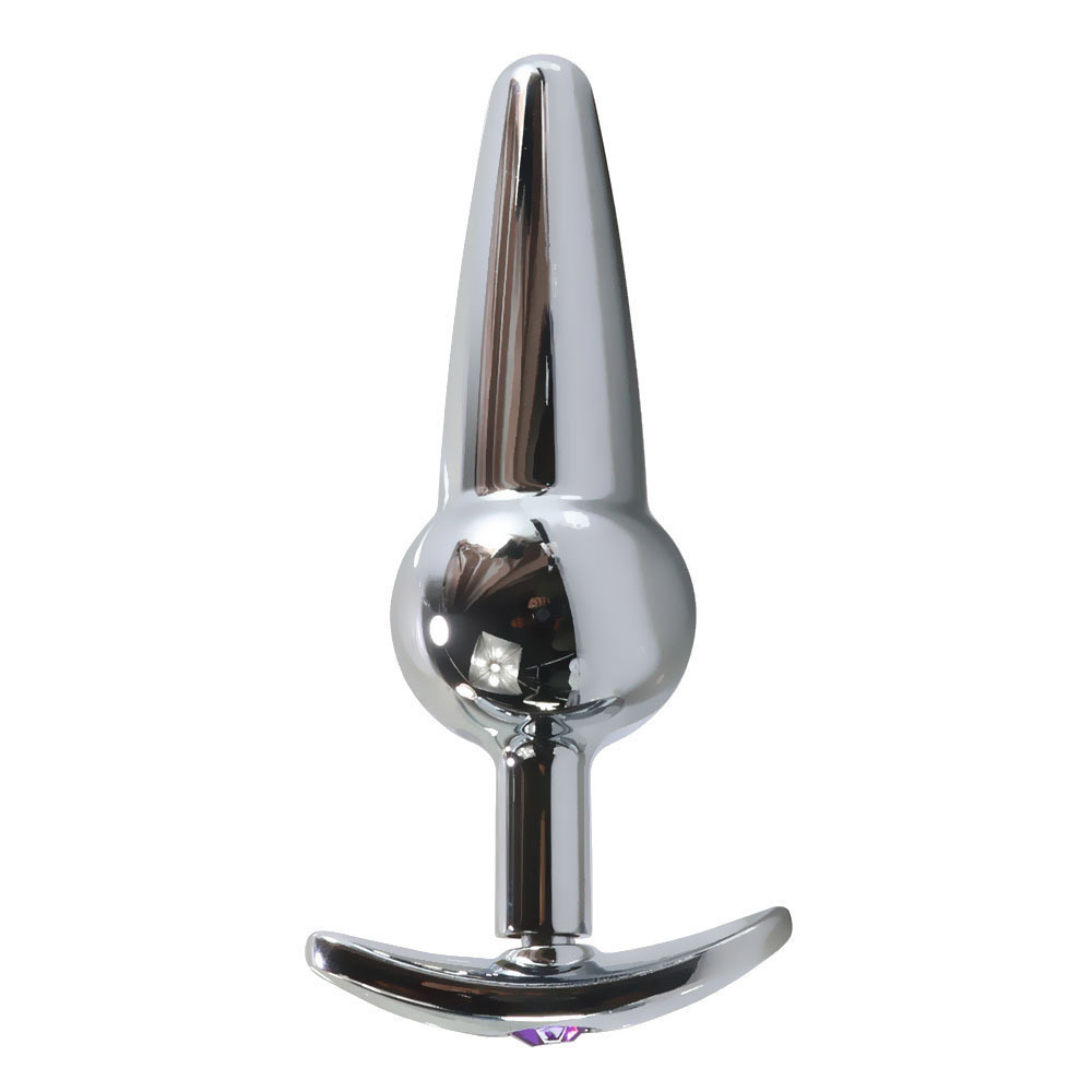 Metal anal plug women anus piercing anal plug masturbation sex tool wholesale