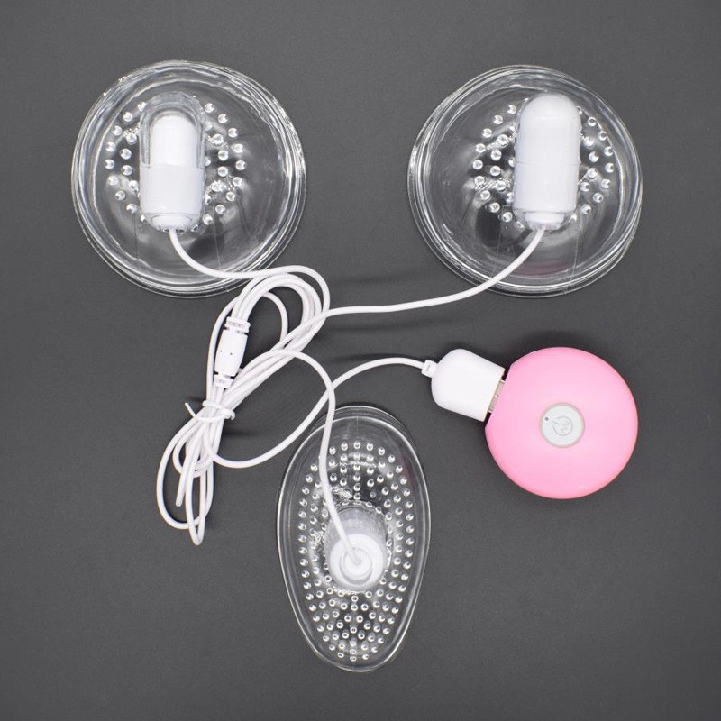 Wholesale 3-head rechargeable shock-absorbing breast massager for women manufacturer