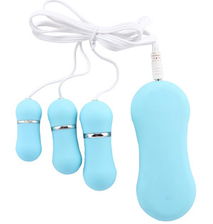 Frequency egg vibrator blue