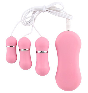 Frequency vibrator egg pink